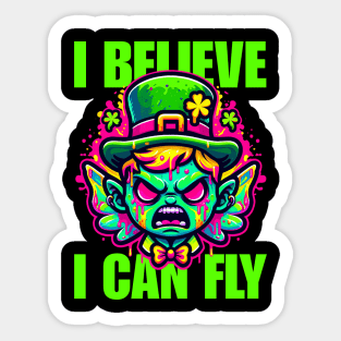 Zombie fairy boy Sticker